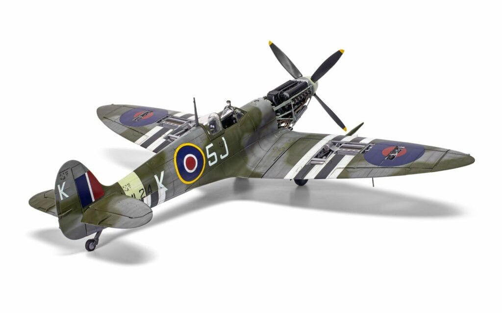 Airfix Supermarine Spitfire detail image