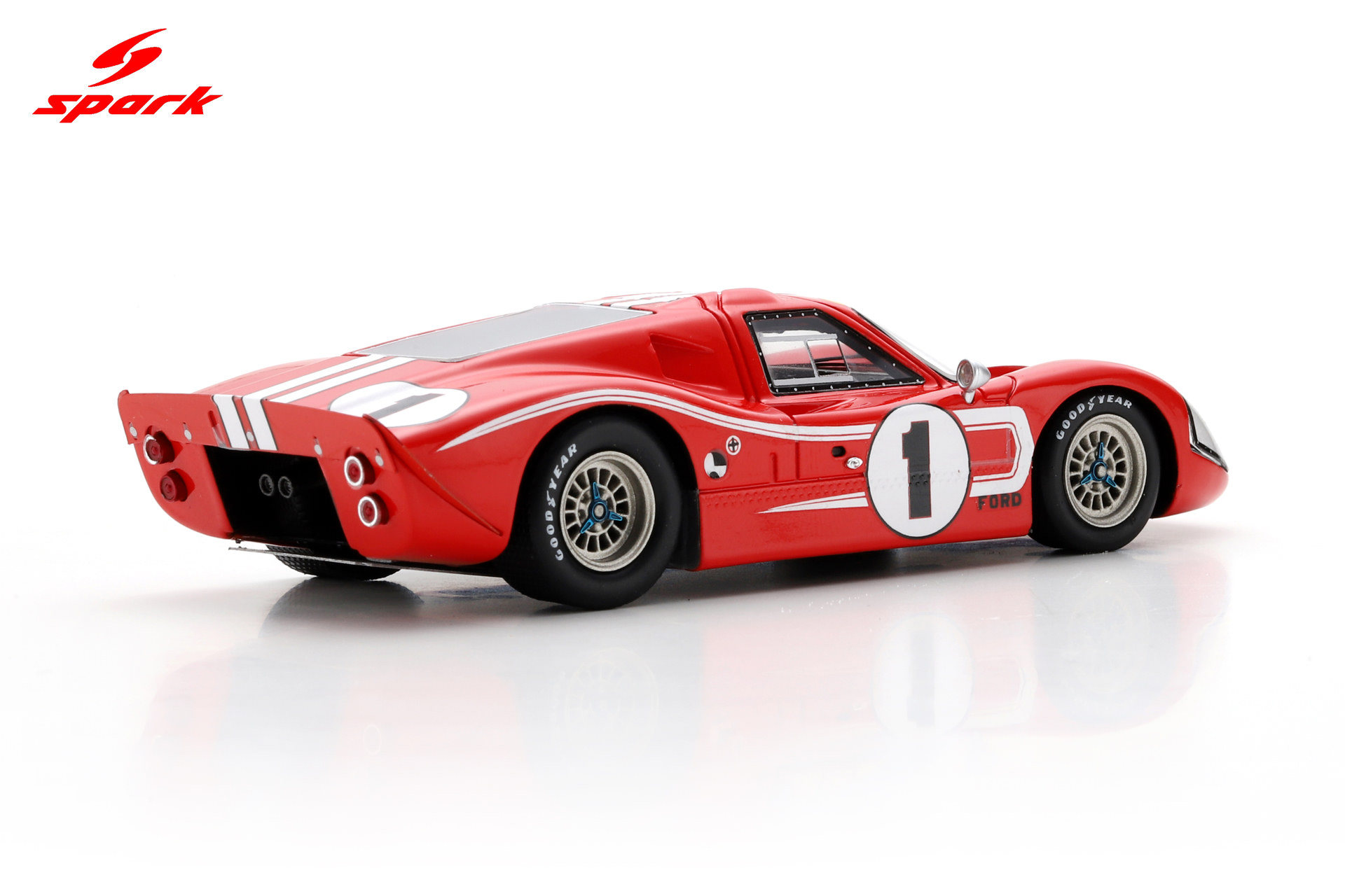 Spark 1:43 Ford MK IV No.1 Winner 24H Le Mans 1967 D. Gurney - A. J. Foyt (43LM67) Resin Model 8 Spark 1:43 Ford MK IV No.1 Winner 24H Le Mans 1967 D. Gurney - A. J. Foyt (43LM67) Resin Model - Image 8