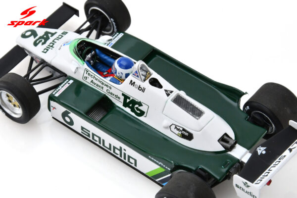 Spark 1:43 Williams FW08 No.6 Winner Swiss GP 1982 Keke Rosberg (S7498) Resin Model 14 Spark 1:43 Williams FW08 No.6 Winner Swiss GP 1982 Keke Rosberg (S7498) Resin Model