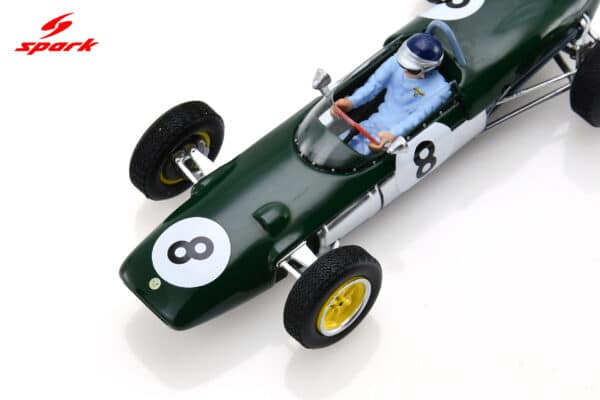 Spark - 1:43 Lotus 21 No.8 3rd Dutch GP 1961 Jim Clark - Resin Model 21 Spark 1:43 Lotus 21 No.8 3rd French GP 1961 Jim Clark (S7119) Resin Model
