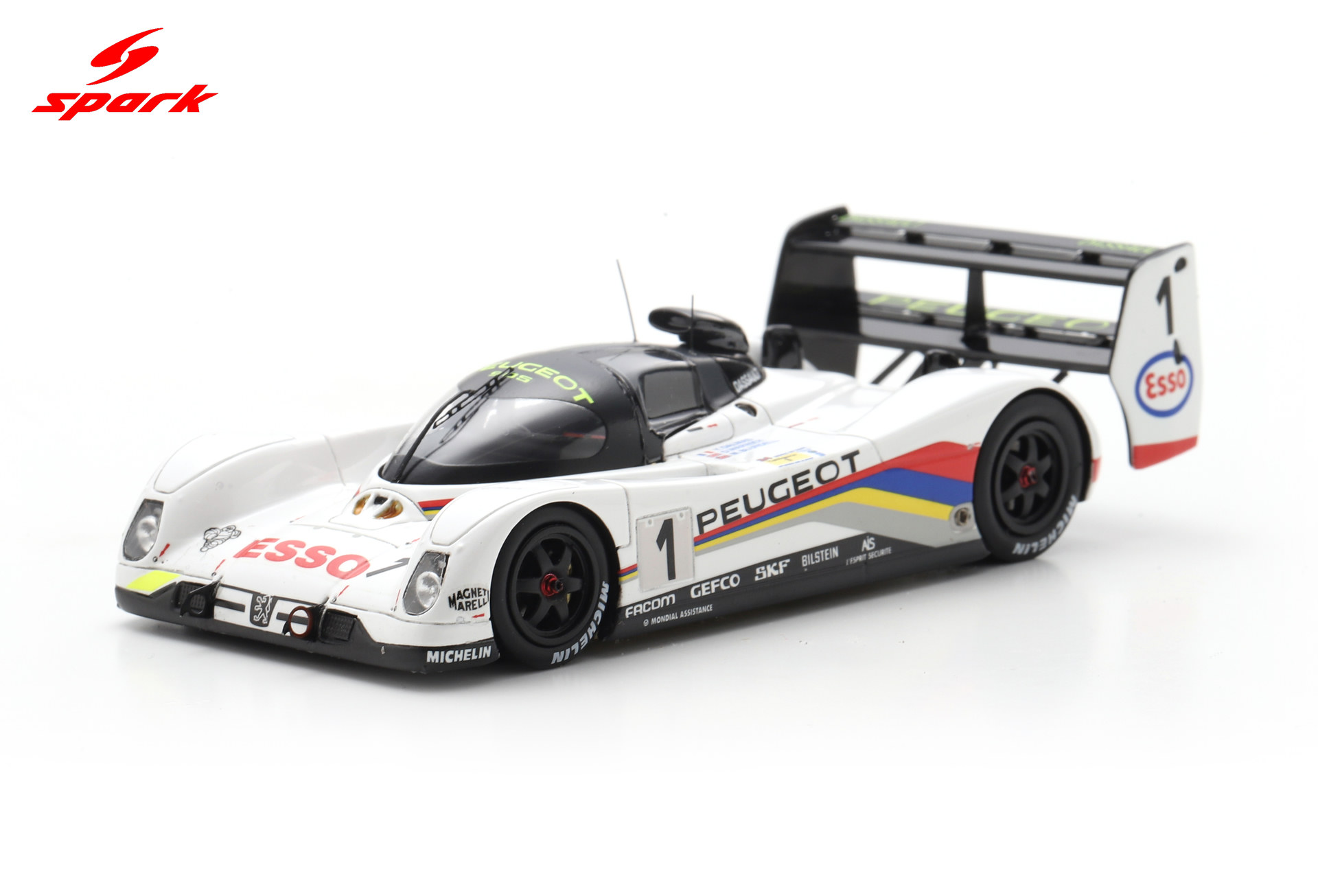 Spark 1:43 Peugeot 905 No.1 Winner 24H Le Mans 1992 M. Blundell - Y. Dalmas - D. Warwick (43LM92) Resin Model 11 Spark 1:43 Peugeot 905 No.1 Winner 24H Le Mans 1992 M. Blundell - Y. Dalmas - D. Warwick (43LM92) Resin Model - Image 11