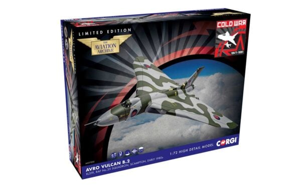Corgi AA27205 Avro Vulcan b2 xl319 raf 1:48 diecast model plane