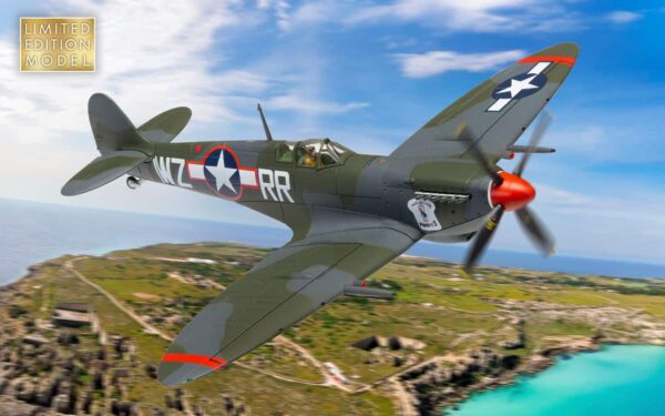 Corgi - 1:72 Supermarine Spitfire Mk.IXc 'Porky II' - 31st USAAD - Lt.Robert Connor - Limited Edition Diecast Model 9 Corgi - 1:72 Supermarine Spitfire Mk.IXc 'Porky II' - 31st USAAD - Lt.Robert Connor - Limited Edition Diecast Model