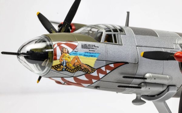 Corgi - 1:72 Martin B-26C-45-MO Marauder, 42-107752 B/N 88 'Miss Arkansas , 444th BS / 320th BG USAAF, Sardinia,
August 1944 - Limited Edition Diecast Model 17 Corgi - 1:72 Martin B-26C-45-MO Marauder, 42-107752 B/N 88 'Miss Arkansas , 444th BS / 320th BG USAAF, Sardinia,
August 1944 - Limited Edition Diecast Model