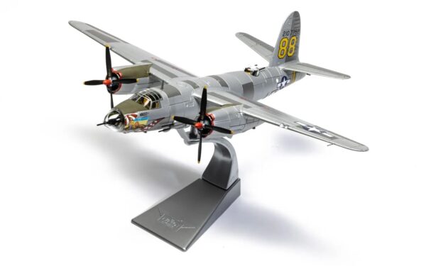 Corgi - 1:72 Martin B-26C-45-MO Marauder, 42-107752 B/N 88 'Miss Arkansas , 444th BS / 320th BG USAAF, Sardinia,
August 1944 - Limited Edition Diecast Model