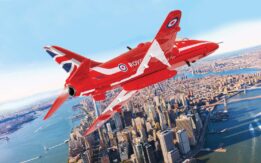 corgi - 1:72 red arrows hawk u.s. tour 2019 (aa36017)