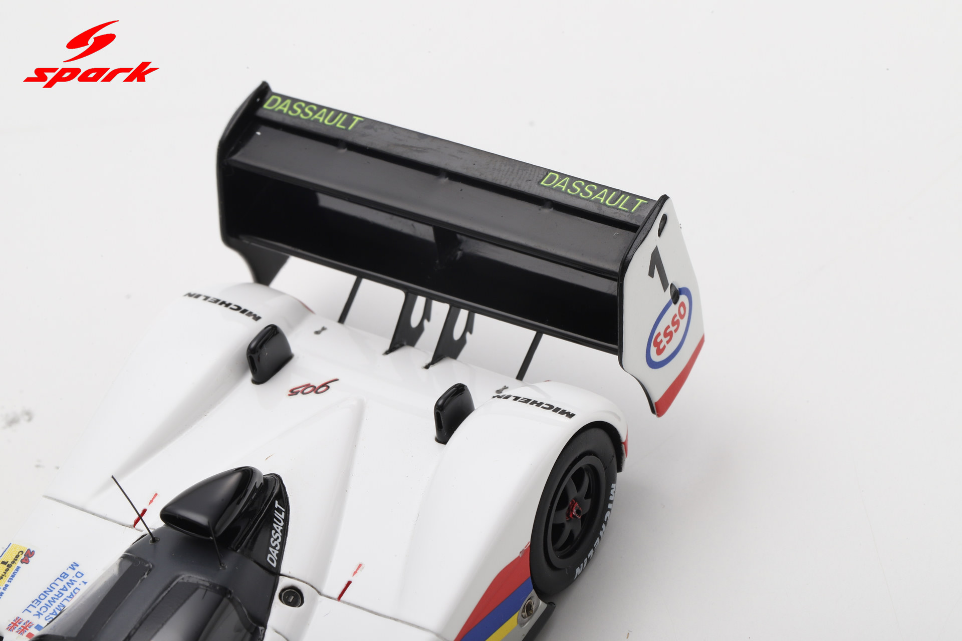 Spark 1:43 Peugeot 905 No.1 Winner 24H Le Mans 1992 M. Blundell - Y. Dalmas - D. Warwick (43LM92) Resin Model 5 Spark 1:43 Peugeot 905 No.1 Winner 24H Le Mans 1992 M. Blundell - Y. Dalmas - D. Warwick (43LM92) Resin Model - Image 5
