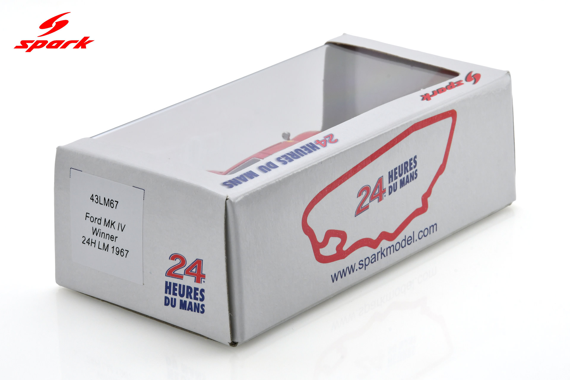 Spark 1:43 Ford MK IV No.1 Winner 24H Le Mans 1967 D. Gurney - A. J. Foyt (43LM67) Resin Model 2 Spark 1:43 Ford MK IV No.1 Winner 24H Le Mans 1967 D. Gurney - A. J. Foyt (43LM67) Resin Model - Image 2