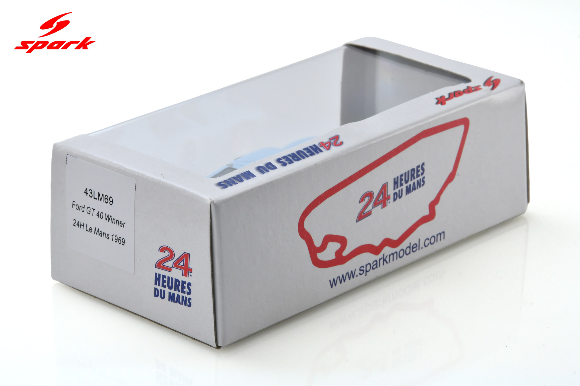 Spark 1:43 Ford GT 40 No.6 Winner 24H Le Mans 1969 J. Ickx - J. Oliver (43LM69) Resin Model 2 Spark 1:43 Ford GT 40 No.6 Winner 24H Le Mans 1969 J. Ickx - J. Oliver (43LM69) Resin Model - Image 2
