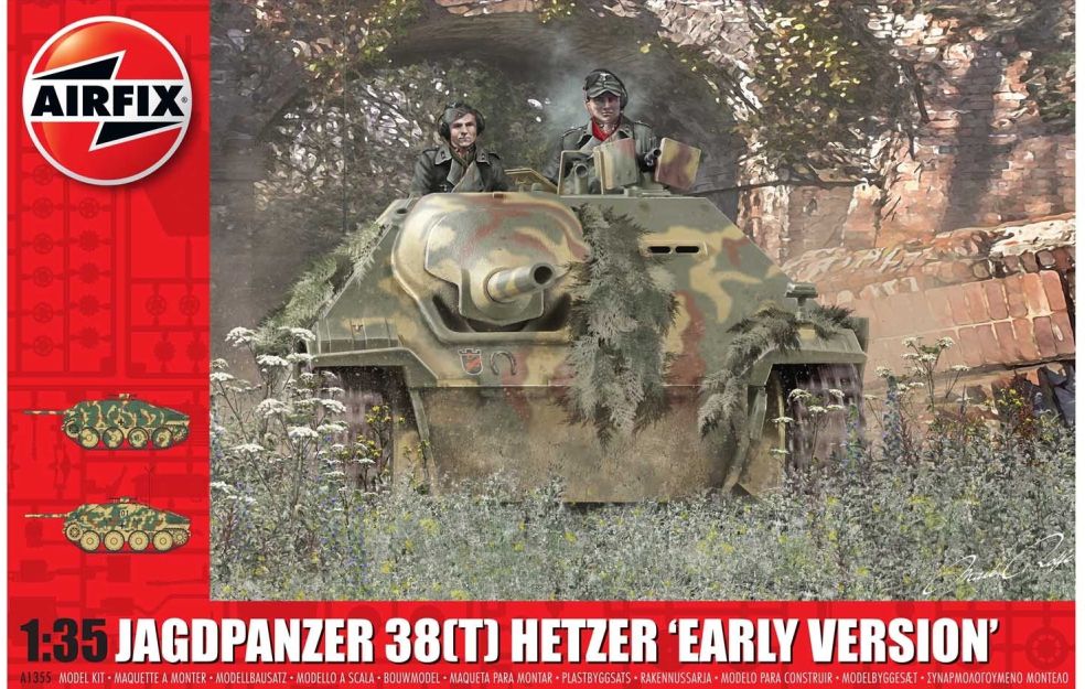 airfix 1:35 jagdpanzer 38 hetzer early version