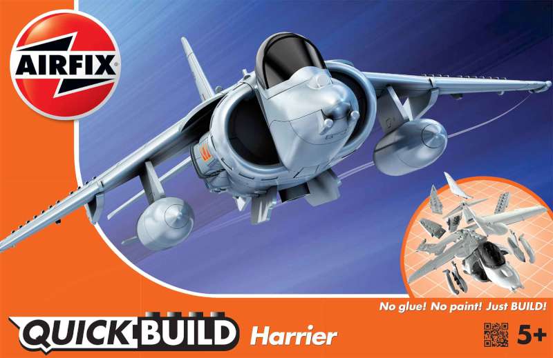 airfix quick build harrier