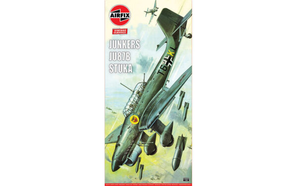 airfix - 1:24 junkers ju87b stuka (a18002v) model kit