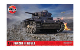 airfix - 1:35 panzer iii ausf j (a1378) model kit