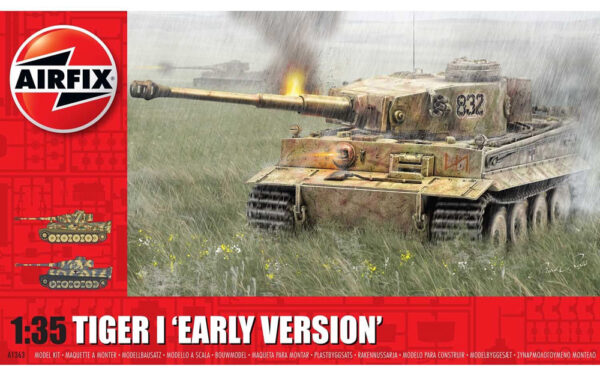 airfix - 1:35 tiger-1 "early version" (a1363) model kit