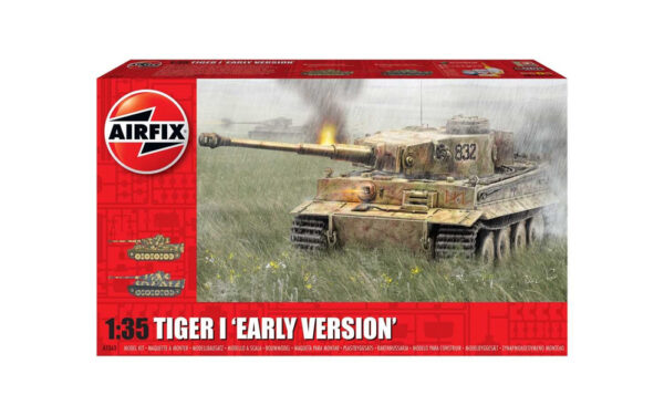 airfix - 1:35 tiger-1 "early version" (a1363) model kit