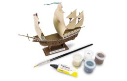 airfix - 1:400 mary rose starter set (a55114a) model kit