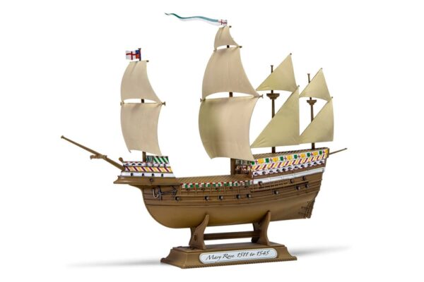 airfix - 1:400 mary rose starter set (a55114a) model kit