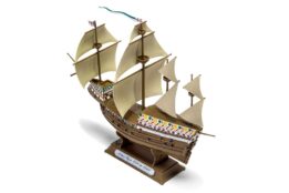 airfix - 1:400 mary rose starter set (a55114a) model kit