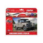 Airfix - 1:43 Land Rover Series 1 Pick-Up Starter Set (A55012) Model Kit