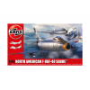 airfix - 1:48 north american f-86f-40 sabre (a08110) model kit