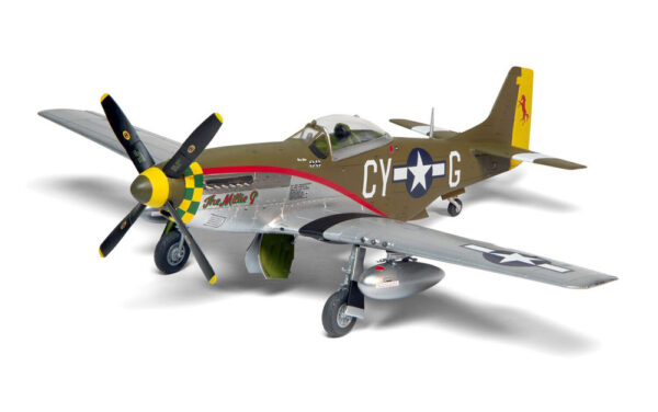 airfix - 1:48 north american p-51d mustang (a05131a) model kit