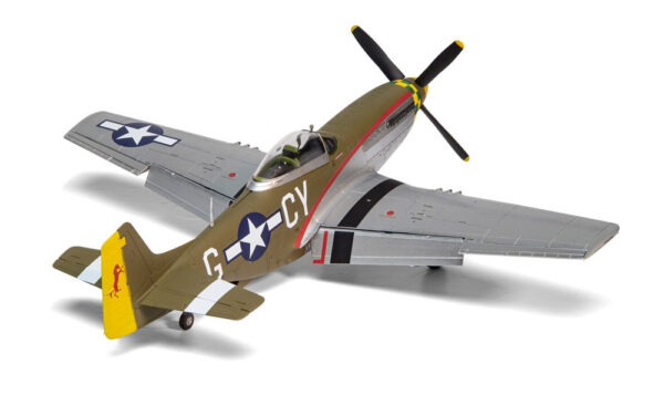 airfix - 1:48 north american p-51d mustang (a05131a) model kit