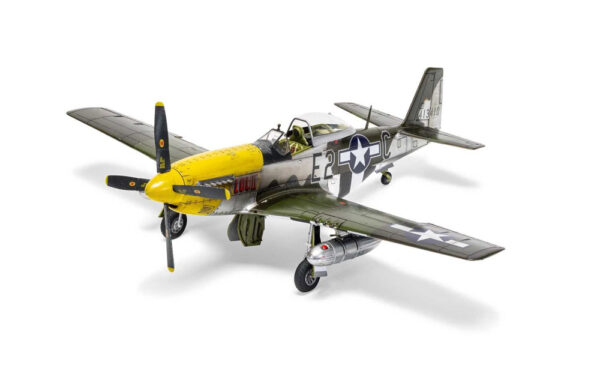 airfix - 1:48 north american p-51d mustang (filletless tails) (a05138) model kit