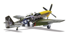 airfix - 1:48 north american p-51d mustang (filletless tails) (a05138) model kit