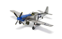 airfix - 1:48 north american p-51d mustang (filletless tails) (a05138) model kit