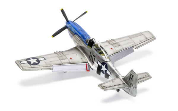 airfix - 1:48 north american p-51d mustang (filletless tails) (a05138) model kit