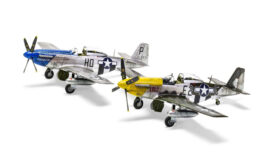 airfix - 1:48 north american p-51d mustang (filletless tails) (a05138) model kit