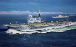 airfix - 1:600 hms victorious (a04201v) model kit