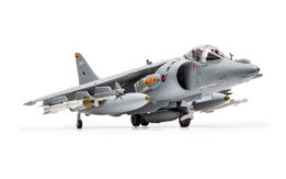 airfix - 1:72 bae harrier gr.9a gift set (a55300a) model kit