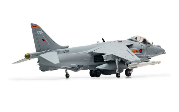 airfix - 1:72 bae harrier gr.9a gift set (a55300a) model kit