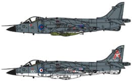 airfix - 1:72 bae sea harrier frs.1 (a04051a) model kit