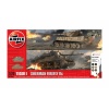 airfix - 1:72 classic conflict tiger 1 vs sherman firefly (a50186) model kit