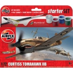 Airfix - 1:72 Curtiss Tomahawk IIB Hanging Gift Set (A55101A) Model Kit