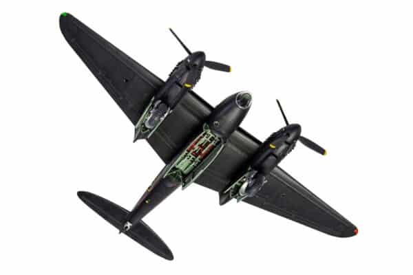 airfix - 1:72 de havilland mosquito b.xvi (a04023) model kit