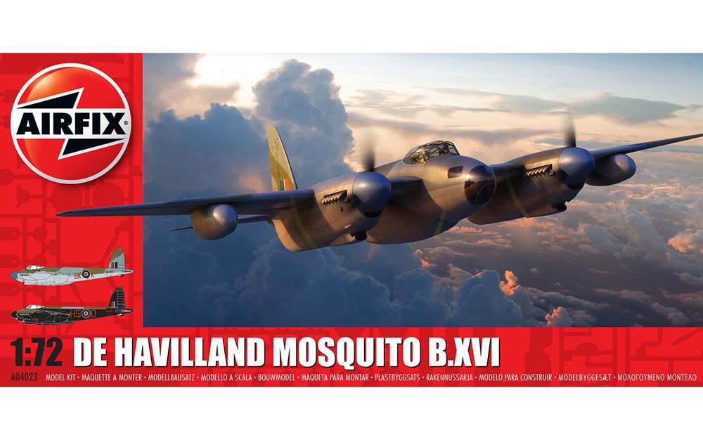 airfix - 1:72 de havilland mosquito b.xvi (a04023) model kit