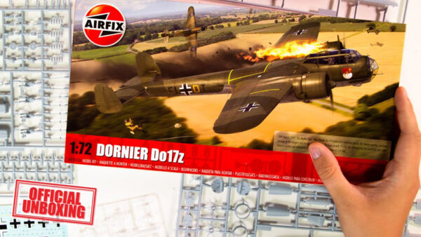 airfix - 1:72 dornier do17z (a05010a) model kit