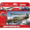 airfix - 1:72 hawker hurricane mk.i hanging gift set (a55111a) model kit