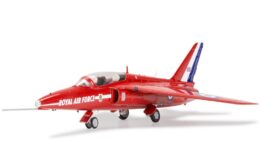 airfix - 1:72 raf red arrows gnat small starter set (a55105) model kit