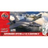 airfix - 1:72 supermarine spitfire & f-35b lightning ii 'then and now' (a50190) model kit