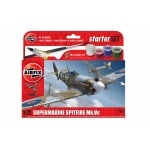 Airfix - 1:72 Supermarine Spitfire MkVc Starter Set (A55001) Model Kit