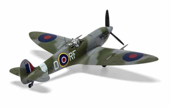airfix - 1:72 supermarine spitfire mkvc starter set (a55001) model kit