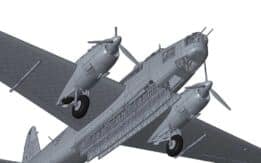 airfix - 1:72 vickers wellington mk.ii (a08021) model kit