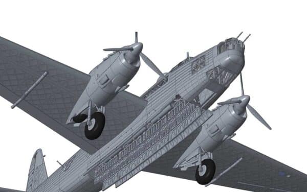 airfix - 1:72 vickers wellington mk.ii (a08021) model kit