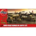 Airfix - 1:72 WWII USAAF 8th Bomber Resupply Set (A06304) Model Kit