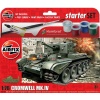 airfix - 1:76 cromwell mk.iv hanging gift set (a55109a) model kit