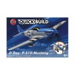 Airfix Quickbuild D-Day P-51D Mustang (J6046) Model Kit
